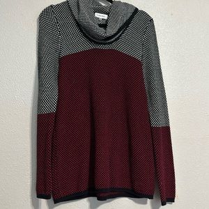 58. What a lovely Calvin Klein sweater made of 100% cotton.